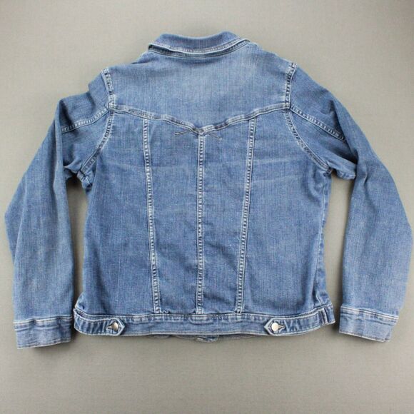 Lee Rider Denim Trucker Jean Jacket Mens XL Vintage 90s Y2K - Picture 6 of 6